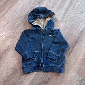 Faded Glory Blue Zip-Up